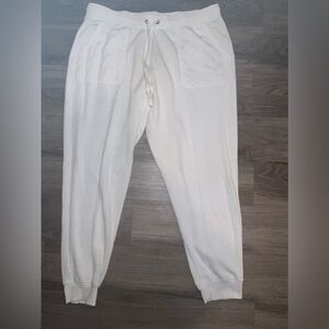 White Jogging Pants